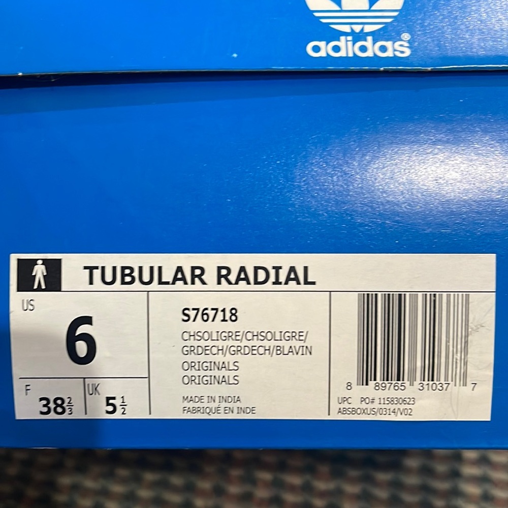 ADIDAS TUBULAR RADIAL SNEAKERS